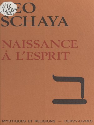 cover image of Naissance à l'esprit